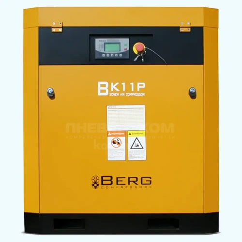 Винтовой компрессор Berg ВК-11Р-E 8 (IP54) Винтовой компрессор Berg ВК-11Р-E 8 (IP54) характеристики ✔️ описание
