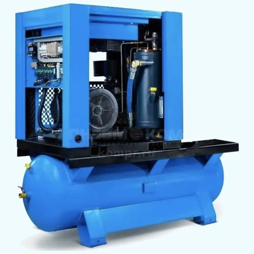 Винтовой компрессор KraftMachine КМ5.5-10 рВ-500 (IP54) характеристики ✔️ описание