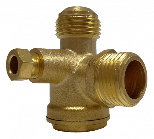 Клапан обратный правый 1/2"Mх1/2"Mх1/8"F характеристики ✔️ описание