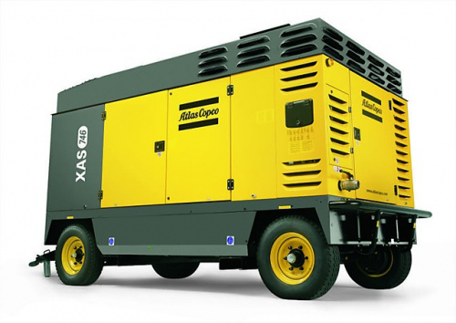 Дизельный компрессор Atlas Copco XAS 746 Cd характеристики ✔️ описание  328 
