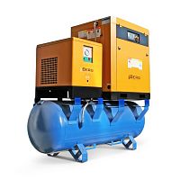 Винтовой компрессор Berg ВК-7.5РО-500-10 на ресивере, с осушителем
