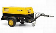 Дизельный компрессор Atlas Copco XAS 67 DdG со встроенным генератором  36 