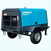 Дизельный компрессор Airman PDS185S на шасси