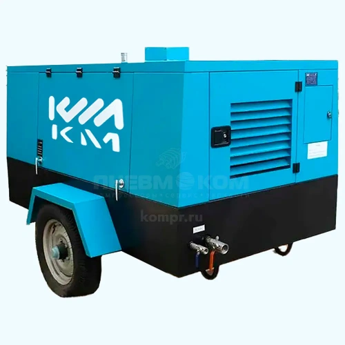 Дизельный компрессор KraftMachine КМ-33/25-ВДШ-2 (Yuchai) характеристики ✔️ описание