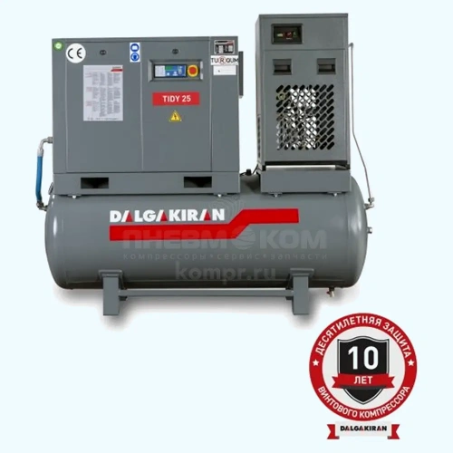 Винтовой компрессор Dalgakiran Tidy30-10 900D характеристики ✔️ описание