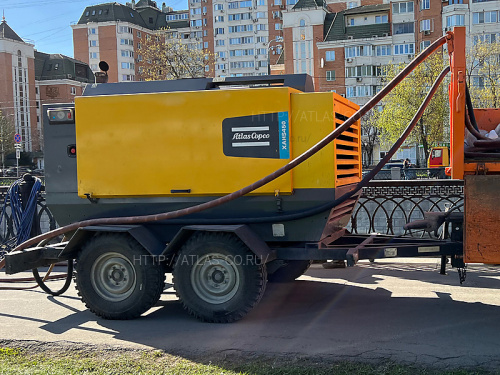 Дизельный компрессор Atlas Copco XAHS 450 CUD характеристики ✔️ описание 12000 132  фото 2