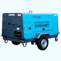 Дизельный компрессор Airman PDS400SC на шасси