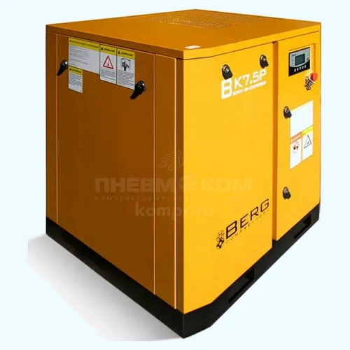 Винтовой компрессор Berg ВК-7.5Р-E 10 (IP54) Винтовой компрессор Berg ВК-7.5Р-E 10 (IP54) характеристики ✔️ описание